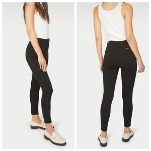ROLLA'S East Coast Ankle High Rise Skinny Galaxy Black
